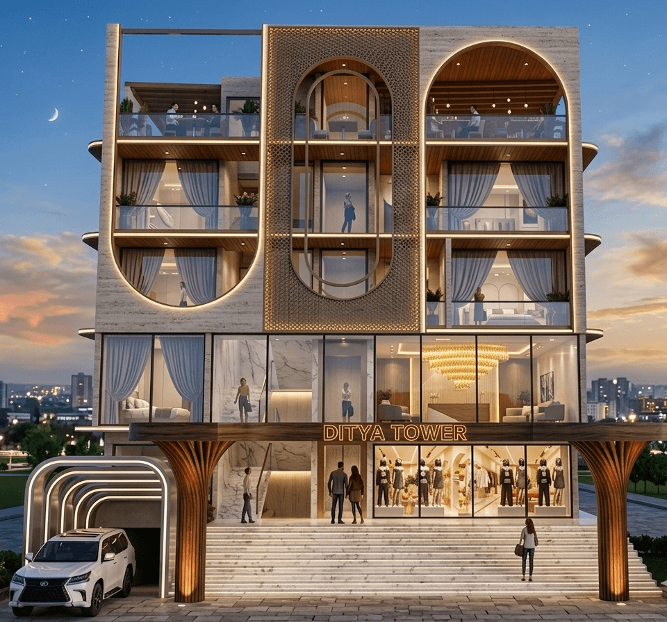 Ditya Tower (Mixed Use Building)
