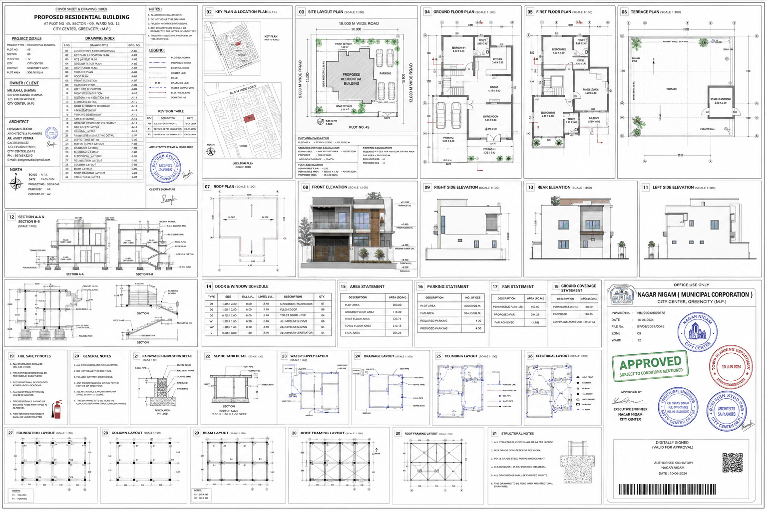 Building Approval Drawings